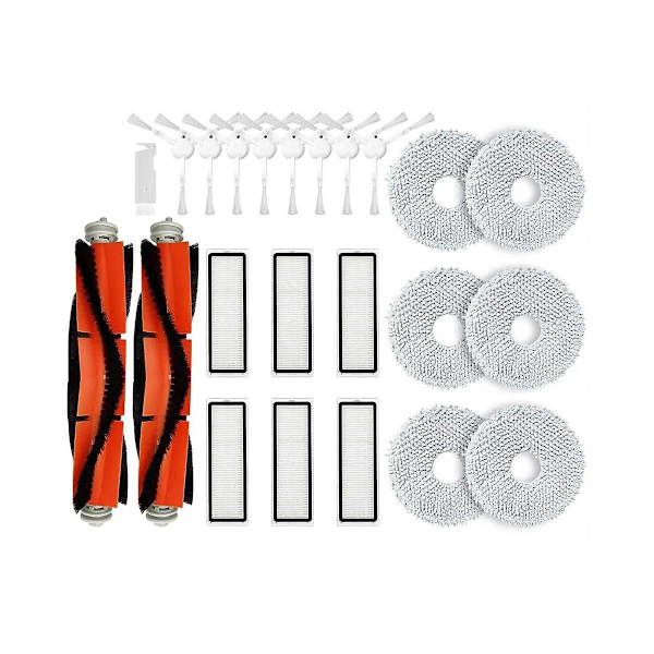 Xiaomi Robot Vacuum S10+ / S10 Plus varaosat ja tarvikkeet Pääsivusharja Hepa-suodatin Moppiliina [DB] As Shown