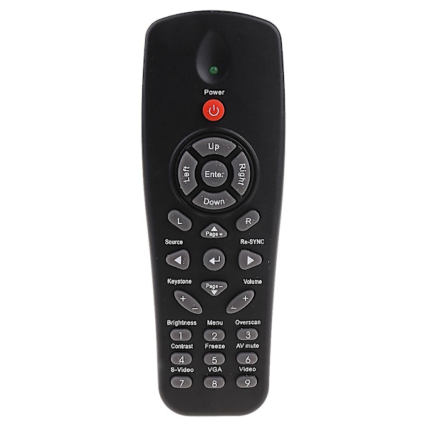 Fjernkontroll for Optoma-projektor, erstatning, kompatibel med DS322 DS317 DS316 DS211 DS306 DS671 ES530 ES529 [DB]