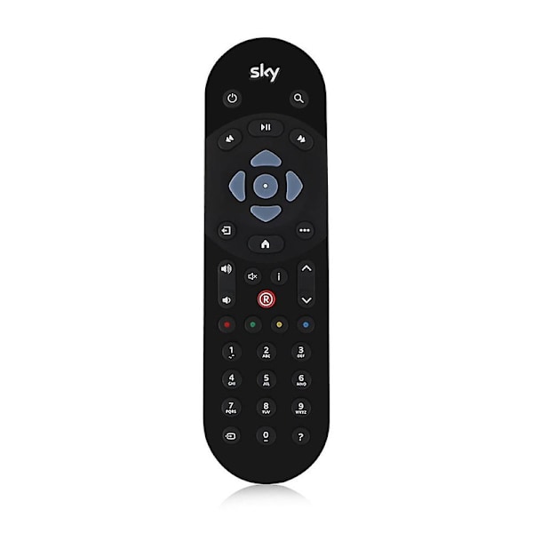 Universal erstatning IR-fjernkontroll for Sky Q TV-boks IR-kontroll med 10 m arbeidsavstand (IR-fjernkontroll for Sky Q TV-boks) {DB}