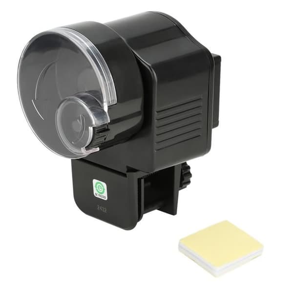 Automatisk fôringsautomat - Flak og pellets - Digital timer - Batterier