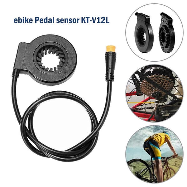 Elektrisk Cykel PAS Sensor KT-V12L 6 Magneter Pedalassistent Sensor elcykel Delar [DB] WP-90CM