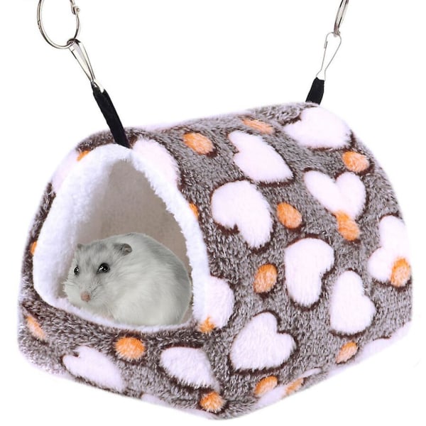 Hängande hamster hängmatta vägg på dvärg hamster sängkläder bomull hamster säng med hängare