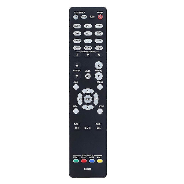 Kaukosäädin Rc-1183 Yhteensopiva Av-Vastaanottimen Avr-x2000 Avrx2000 Avr-e400 Kanssa [DB]