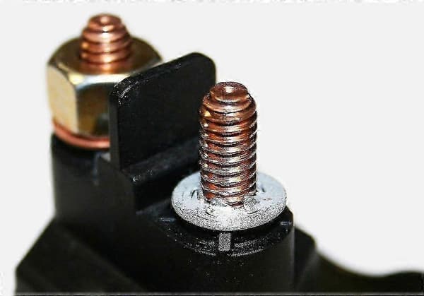Trombetta 892-1251-210-50 Plastik DC Kontaktor, 12 Volt Intermitterende [DB]