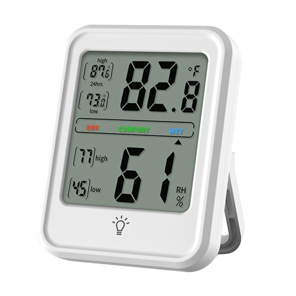 Wifi-termometer Luftfuktighetsmätare inomhus inomhus utomhus väderstation Personlig väderstation