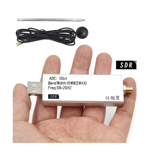 Sdr-vastaanotin vastaanotin Rsp1 Sdr 10khz - 2ghz USB rajapinnan määrittelemä radio radiolähetyksiä varten [DB]