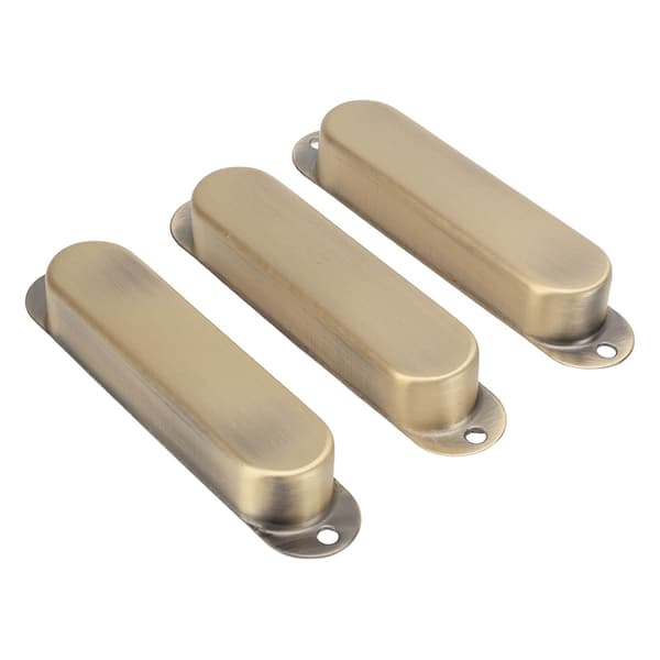 3st Elgitarr Single Coil Pickup Skydd Koppar Instrument Tillbehör Set Kit Cyan Brons [DB]