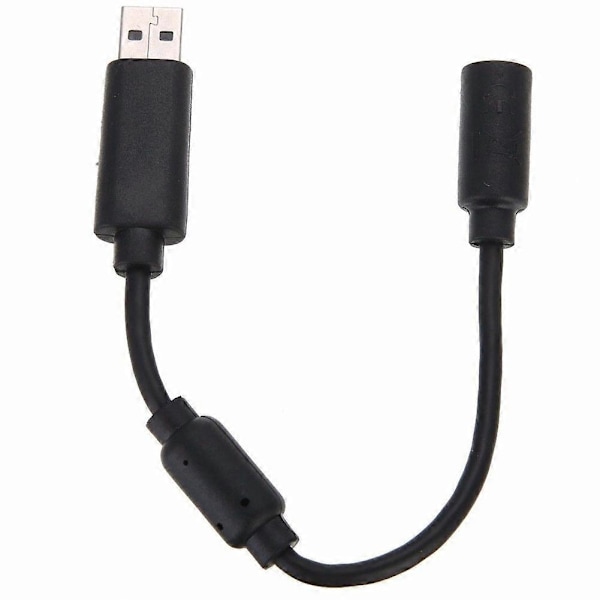 USB Breakaway Forlengelseskabel Adapter Kompatibel Xbox 360 Kablet Gamepad Kontroller [DB]