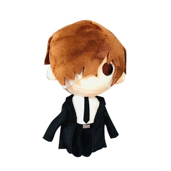 Anime Bungou Stray Dogs Plysdyr Dazai Osamu Plysdyr Chuuya Nakahara Fyldte Dyr Bløde Figurer Børn Fødselsdag Julegave [DB] Dazai Osamu Black
