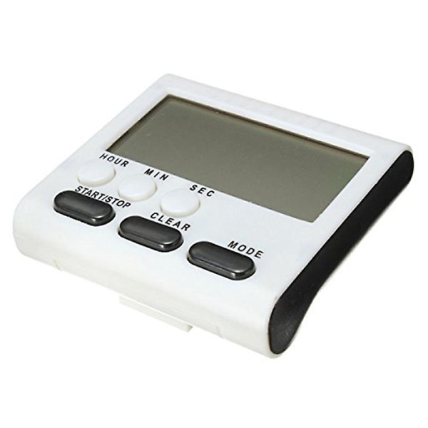 Digital äggklocka / Kök Timer Med Hög Alarm, Upp Och Ner Funktion, Magnetisk Stativ, Svart