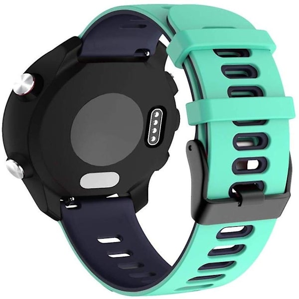Til Garmin Forerunner 245 Silikon Urrem {Db} Duck Blue