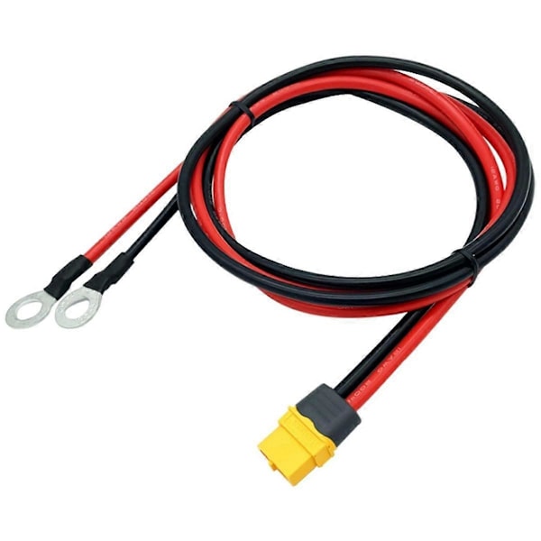 XT60 till O-ringkabel, XT60H Hona till O-ringögla Terminal Pluggkontaktkabel för RC Li [DB] As Shown