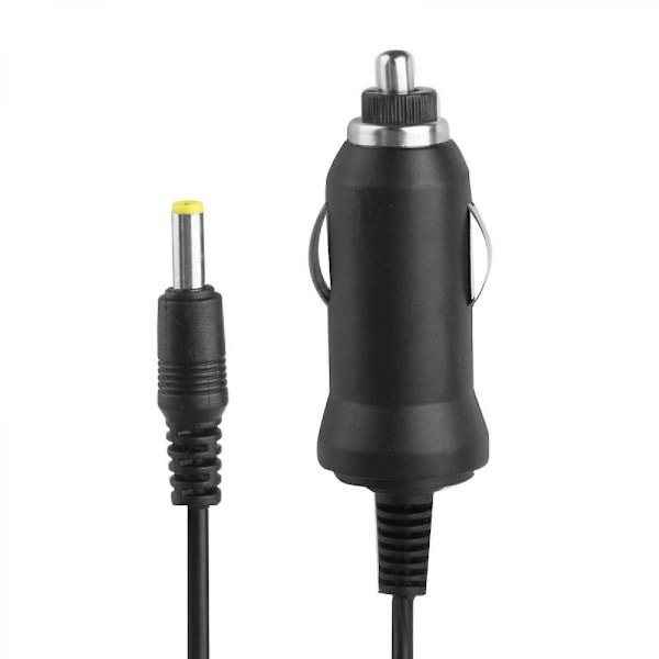DC 12V Bil Lader for Bærbar DVD-spiller, Spiss: 4,0 x 1,7 mm db