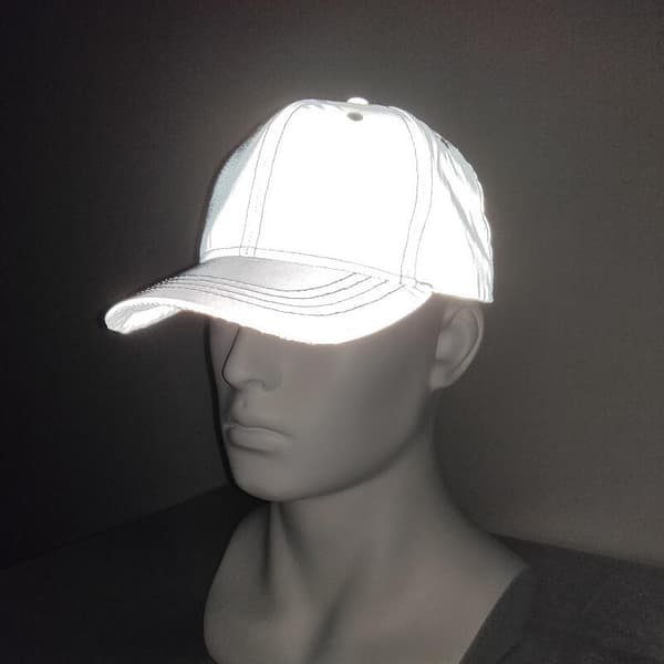En självlysande basebollkeps för män [DB] Grey