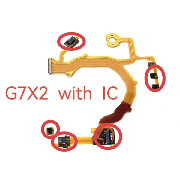 Egnet for G7x2-objektiv bakre flekskabelmotor fleksstropp med Ic