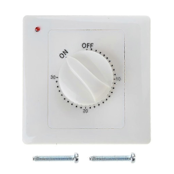 Timer Strömbrytare Nedräkning Timer Kontroller Uttag Digital Timer Kontroll Strömbrytare-yezi [DB] light 30min