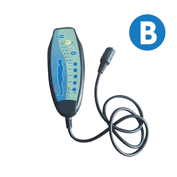 8-Pin Hona Fjärrkontroll för Massage Power Lift Fåtölj Handkontroll 12VD75 jy [db] without heating function