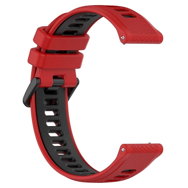 Silikoninen kellonranneke Garmin Forerunner 965/255/Vivoactive 4/Venu 2 -kelloon 22mm, kaksivärinen [db] Multicolor Style A