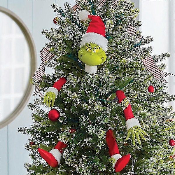 Grinch Julepynt til Treet Juledekorasjoner Kreativ Dekorasjon Harpiks Tilbehør Juledekorasjon Gave db