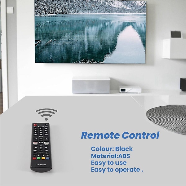 Erstatningsfjernkontroll AKB75375608 for LG TV [DB] black