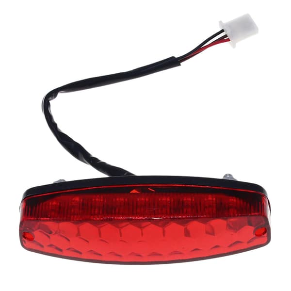 Motorsykkel LED Bakbremselys Universal 12V Skiltlys Rød [Db]