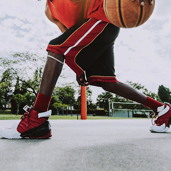 Fint Patellabånd med Basketball Knæstyrkebånd Høj Kvalitet Patella Knæled Rope Loop Gummibånd Knæ Løbe Silikon db Beiges