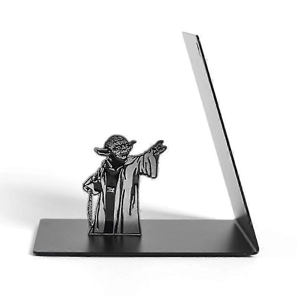 1 stk Star Wars Master Yoda Metal Bogreol Bogreols Bogstøtter Bogholdere db