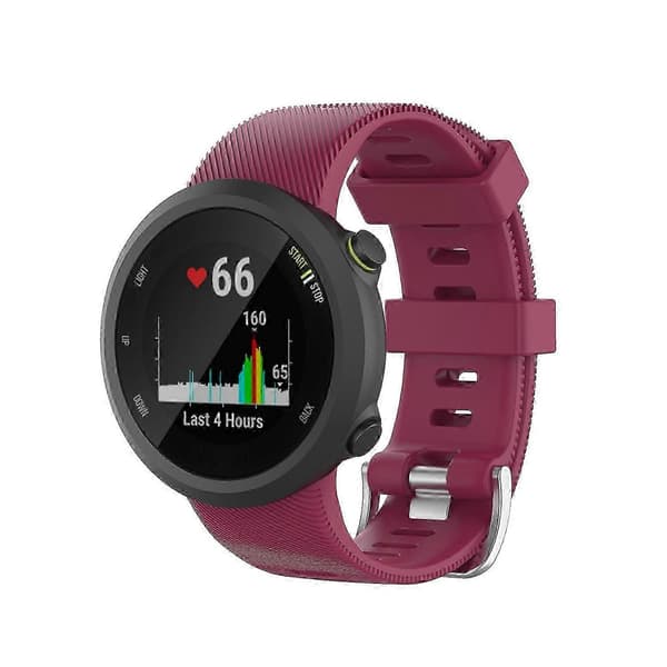 Garmin Forerunner 45 / Forerunner 45S silikoniranneke [DB] Claret