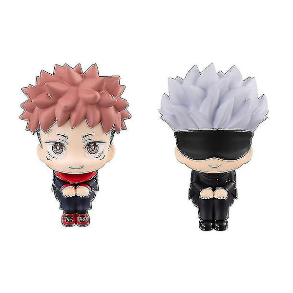 Jujutsu Kaisen Anime Figur Gojo Satoru Itadori Yuji Look Up Action Figur Jujutsu Kaisen Fushiguro Megumi Figurine Dukke Gave [DB] no box C