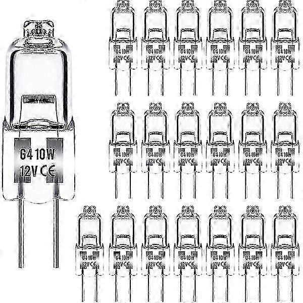 G4 halogenlamper [DB] 10W 20pcs