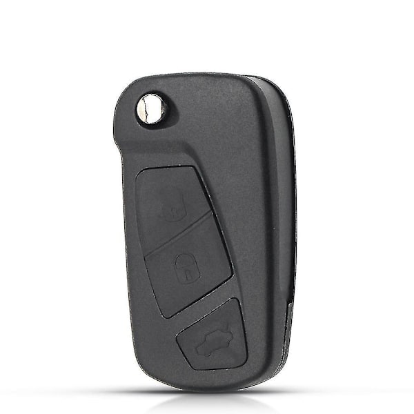 Fjernkontrolldeksel med 3 knapper for Ford Ka, sammenleggbar nøkkelhus, 2008-2016, nøkkelskall til bil, nøkkeltilbehør {DB}