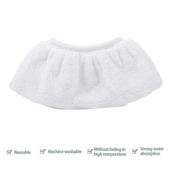 8-pack Mikrofiberduk Skydd Set För Kärcher Ångtvätt Easyfix Sc2 Sc3 Sc4 Sc5 Handmunstycke Tillbehör [DB]