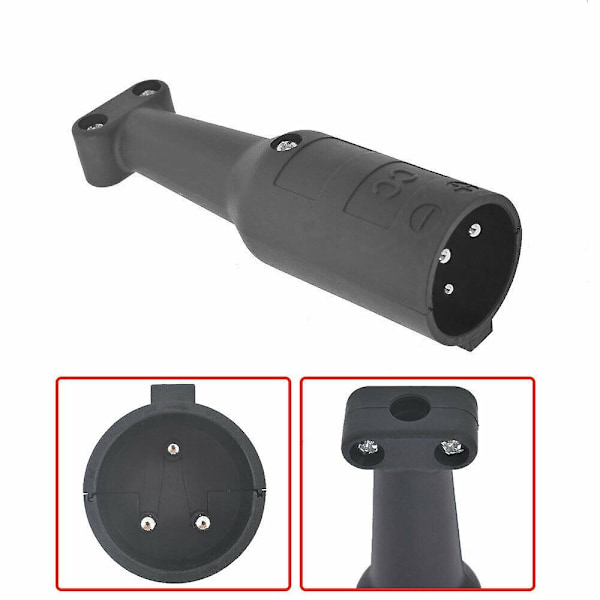 101828901 48V Lader Ledning Stik til Car Precedent Golfvogne 2008 og frem [Db] black
