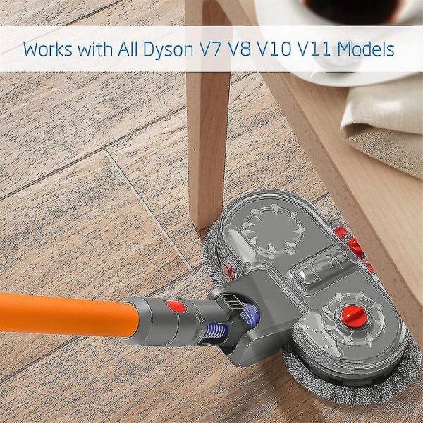 Db Elektrisk Moppfäste För Dyson V7 V8 V10 V11 V15 Dammsugare, Våt Och Torr Dyson Mopp Och Moppborste