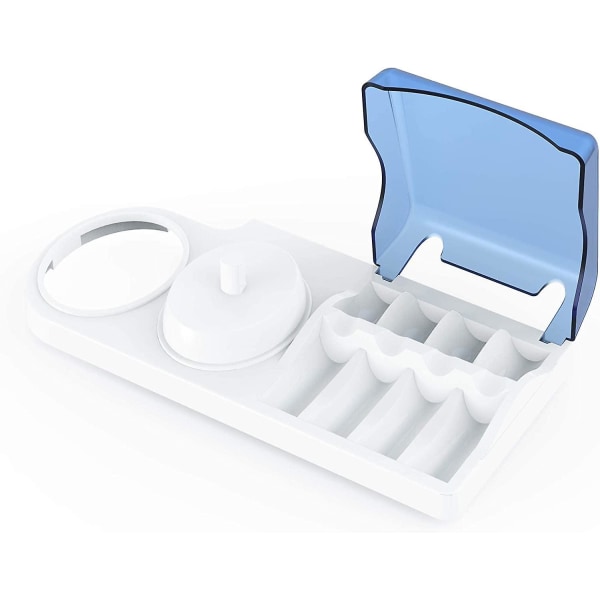 Tandborsthållaren är kompatibel med elektriska tandborsttelefoner och rymmer 4 borstar [DB]