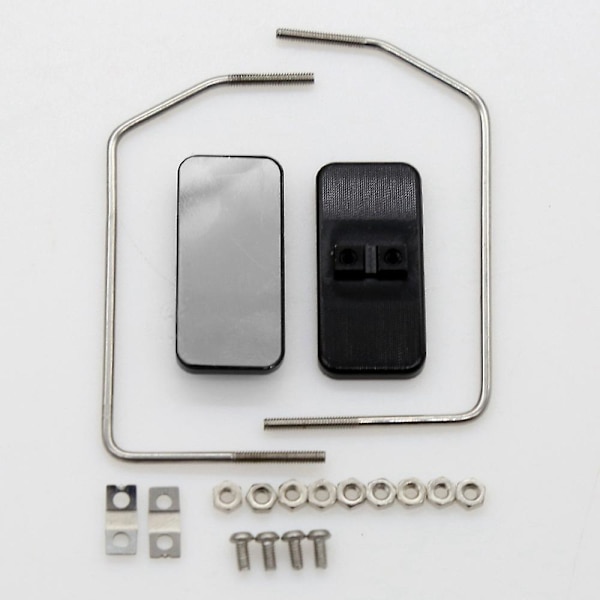 Metall bakspeil for 1/10 Rc Crawler Car Trx4 D90 Scx10 1/14 Truck Man Actros oppgraderingsdeler [DB]
