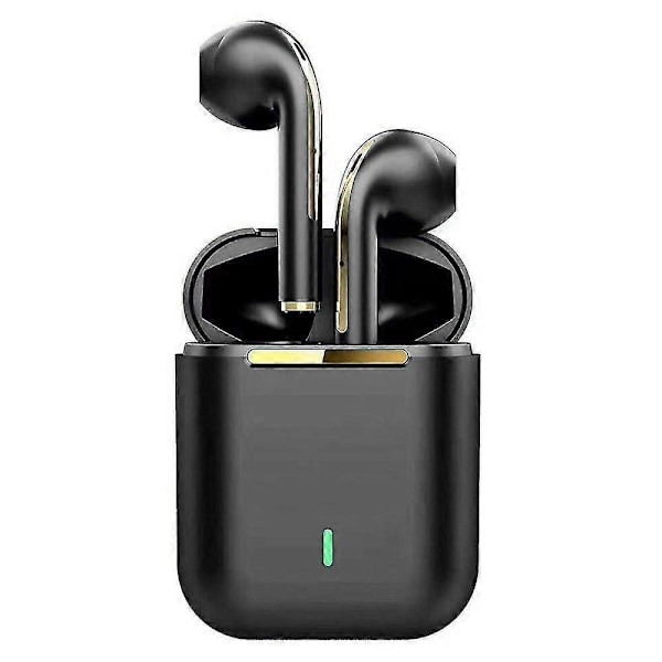 J18 TWS Bluetooth -kuulokkeet, vedenkestävät stereo musiikki pelikuulokkeet, langattomat [Db] Black Style A