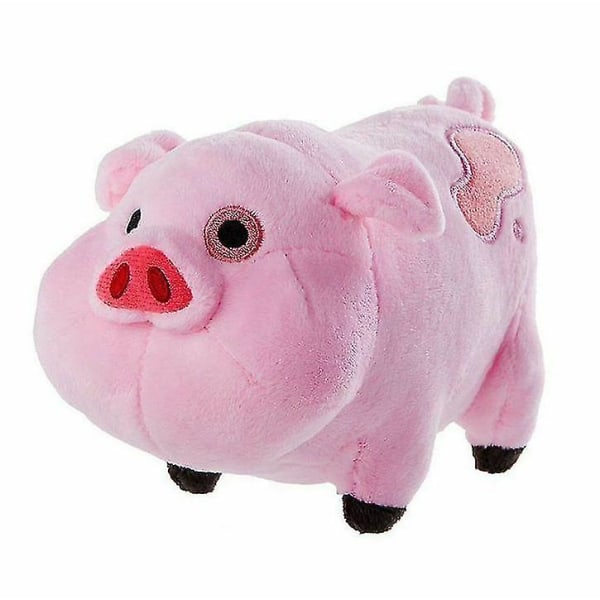 Gravity Falls Waddles Den Rosa Grisen Plyschdjur Plyschdocka Födelsedagspresent [DB] Pink 18cm