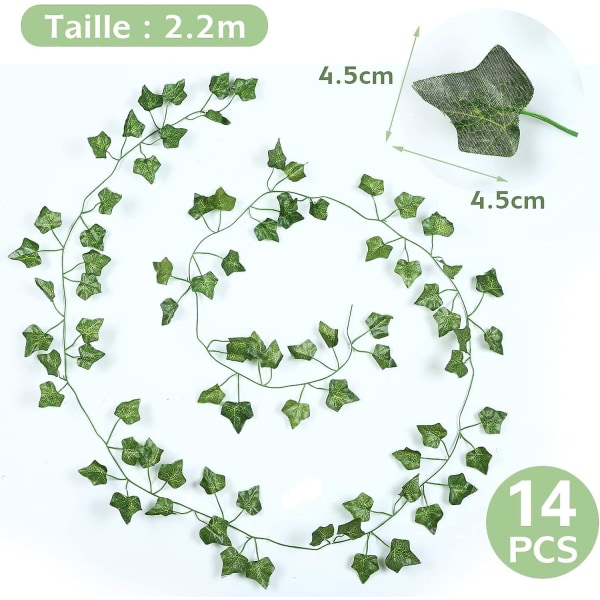 Artificial Ivy Garland Set For Home And Event Decor