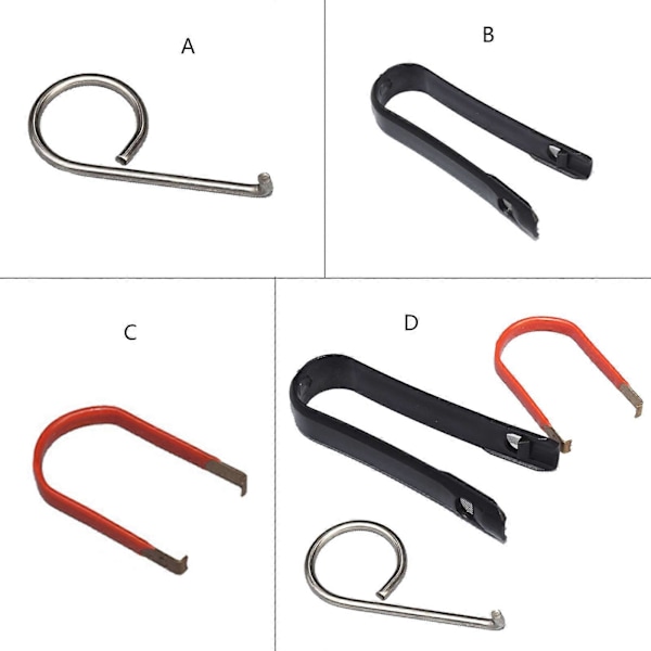 Auton pyöränpultin mutterin suojatulppien irrotusklipsit koukut pyöränpulttien mutterien purkutyökalu [db] Plastic clip