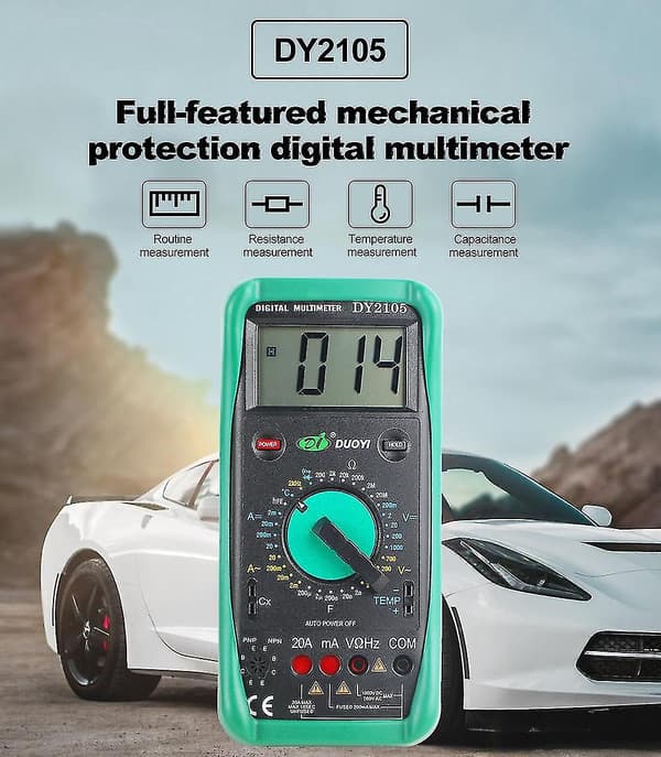 Multifunktionell digital multimeter professionell multimeter