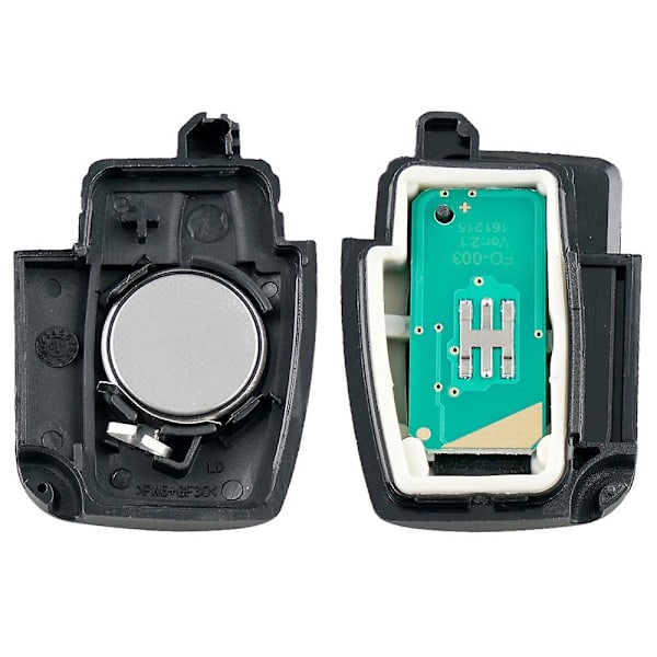 Smart fjärrnyckel för bil 3 knappar passar till Focus Fiesta 2013 Fob Case 433mhz