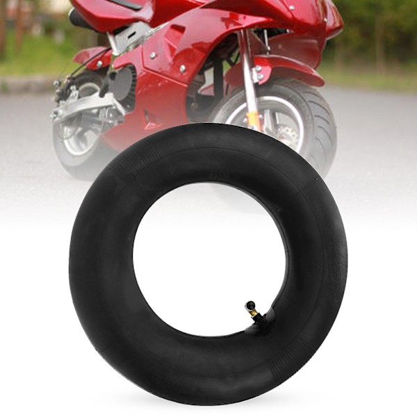 Innerslang Bra Lufttäthet Värmebeständig Svart Fram Bak Uppblåsbar Däck Innerslang 90/65-6.5 110/50-6.5 För Mini Scooter [db] Black