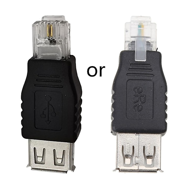 USB A Naaras Ethernet RJ11 6P2C Uros Adapteri Liitin Reititin Adapteri db