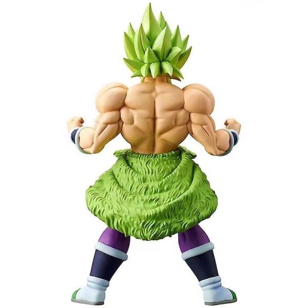 Anime Dragon Ball Vred Broly Figur Grønt Hår To Stilarter Kamp Roaring Broli Pvc Dukke Statue Samling Legetøj Gave Db 23cm in box