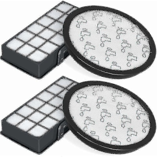 Set med 2 Hepa-filter för Rowenta Silence Force Cyclonic 4aaaa Ro7647ea Ro7663ea Ro7676ea Ro7681ea (modell Ro76xx) Dammsugare, Ersättning [DB]