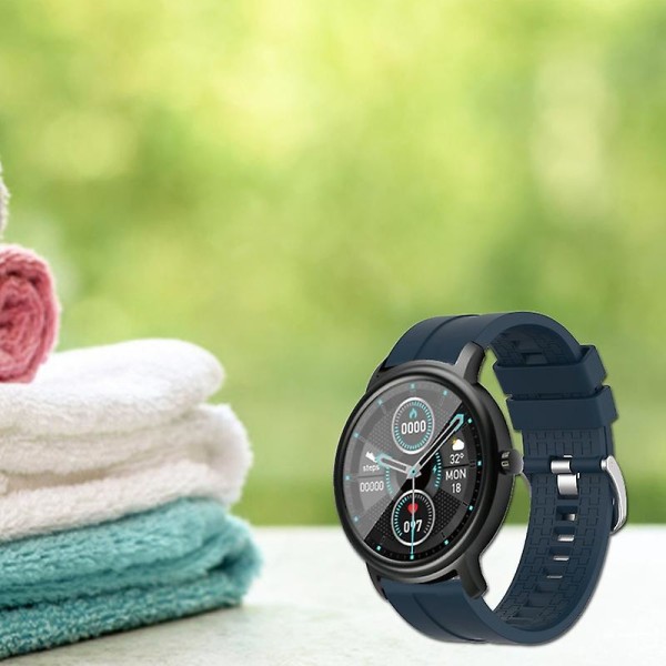 20 mm justerbar vattentät silikonarmband watch för Xiaomi-mibro Air Jikaix Pink