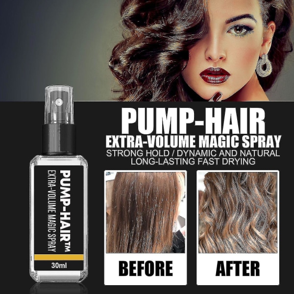 Eelhoe Hair Styling Spray Krøllet Hair Styling Hårspray Stærk Langtidsholdbar Frisk Duftende Ryg Hårstyling 30ml