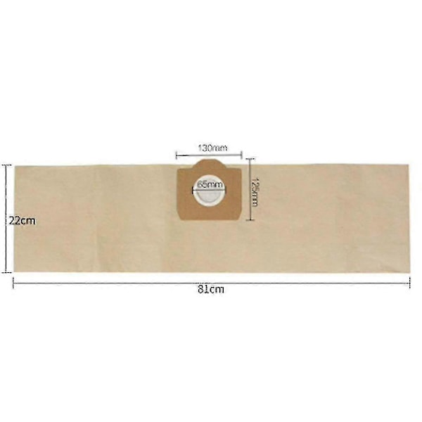 5x støvpose 1x filter til Karcher Wd3 Premium støvsuger [DB]
