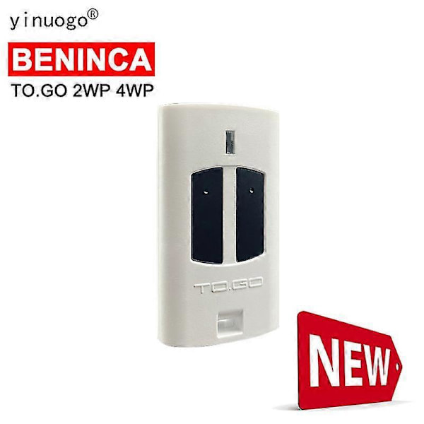 Ny Beninca Garasjeport Fjernkontroll For Beninca To Go Wp 2wp 4wp Port Fjernkontroll 43392mhz Fast Kode Garasjeportåpner db